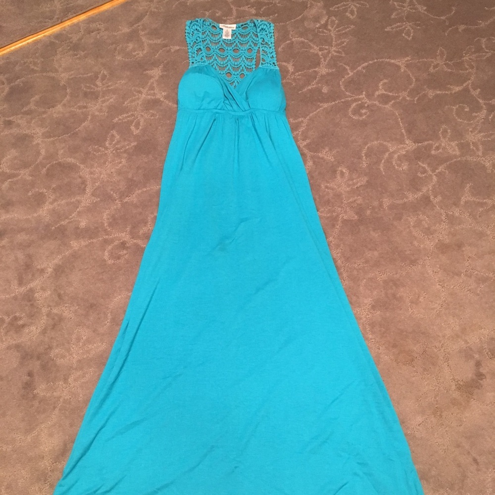 Teal Maxi Dress